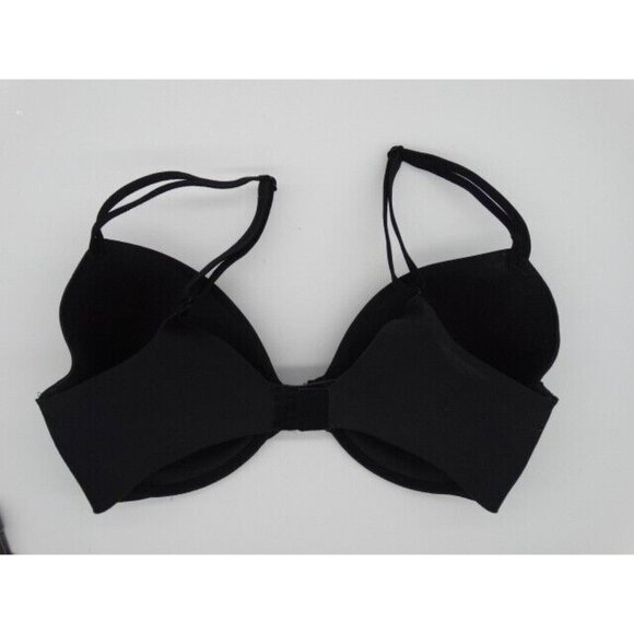 Victoria's Secret Bra Size 32DD Lined Perfect Coverage Black Underwire - Picture 6 of 10